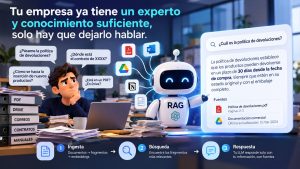 RAG para PYMEs: cómo crear un asistente de IA que responde con tus propios documentos (guía con n8n y Supabase)